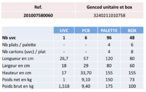 éléments logistiques absorbeur d'humidité jungle XL