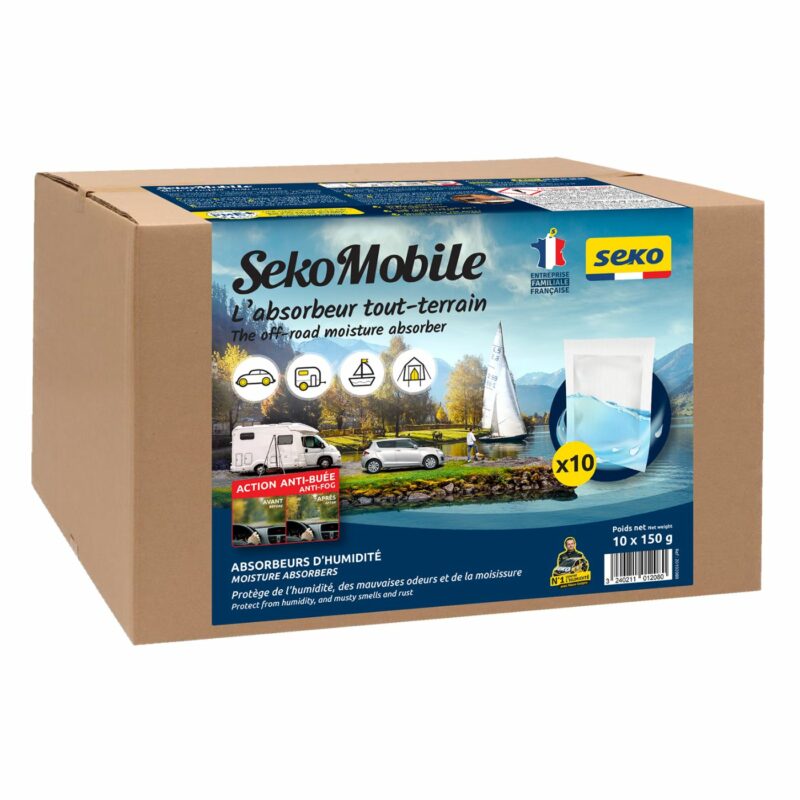 Conditonnement absorbeur humidité sans rejet d'eau seko mobile