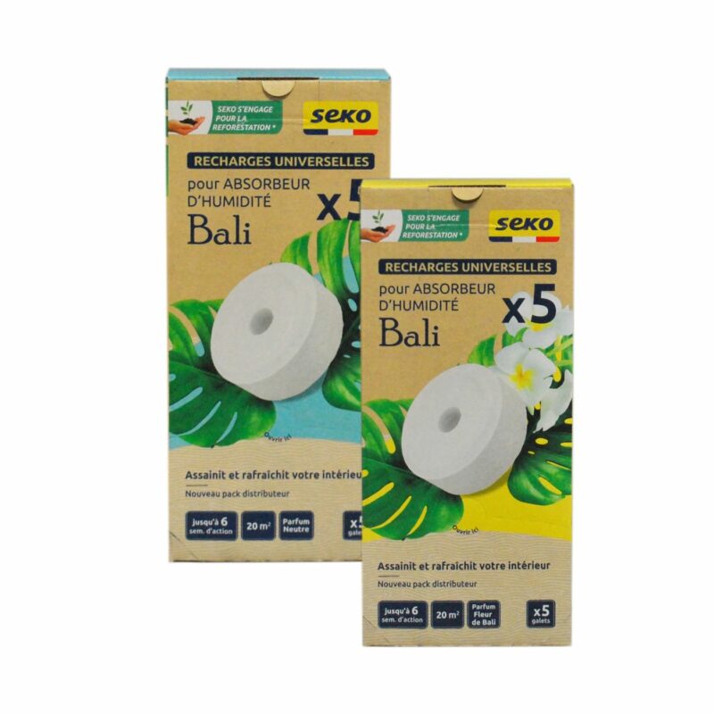 Recharge galets 5x450g neutre et fleur de bali
