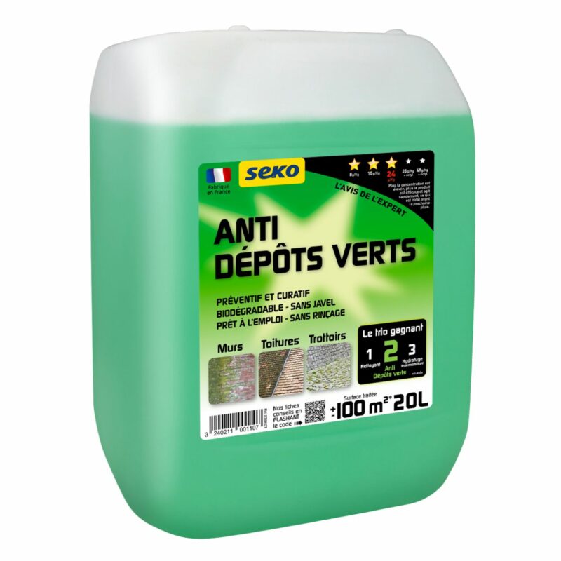 anti dépôts verts SEKO 20L