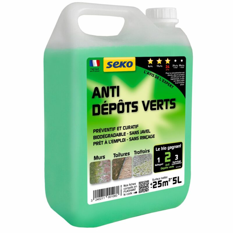 anti dépôts verts SEKO 5L