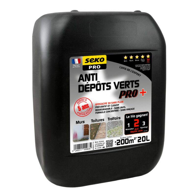 anti dépôts verts SEKO pro+ 20L