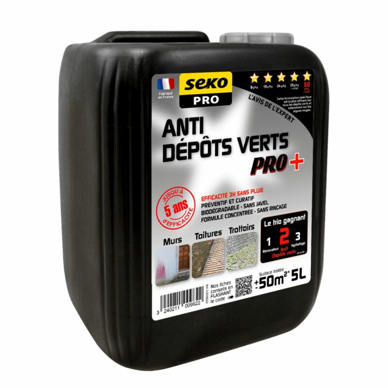 anti dépôts verts SEKO pro+ 5L