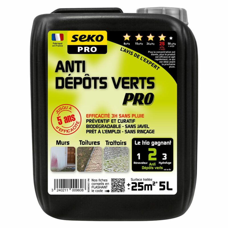 anti dépôts verts SEKO pro 5L