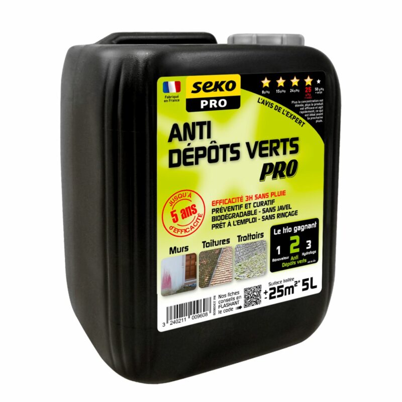 anti dépôts verts SEKO pro 5L