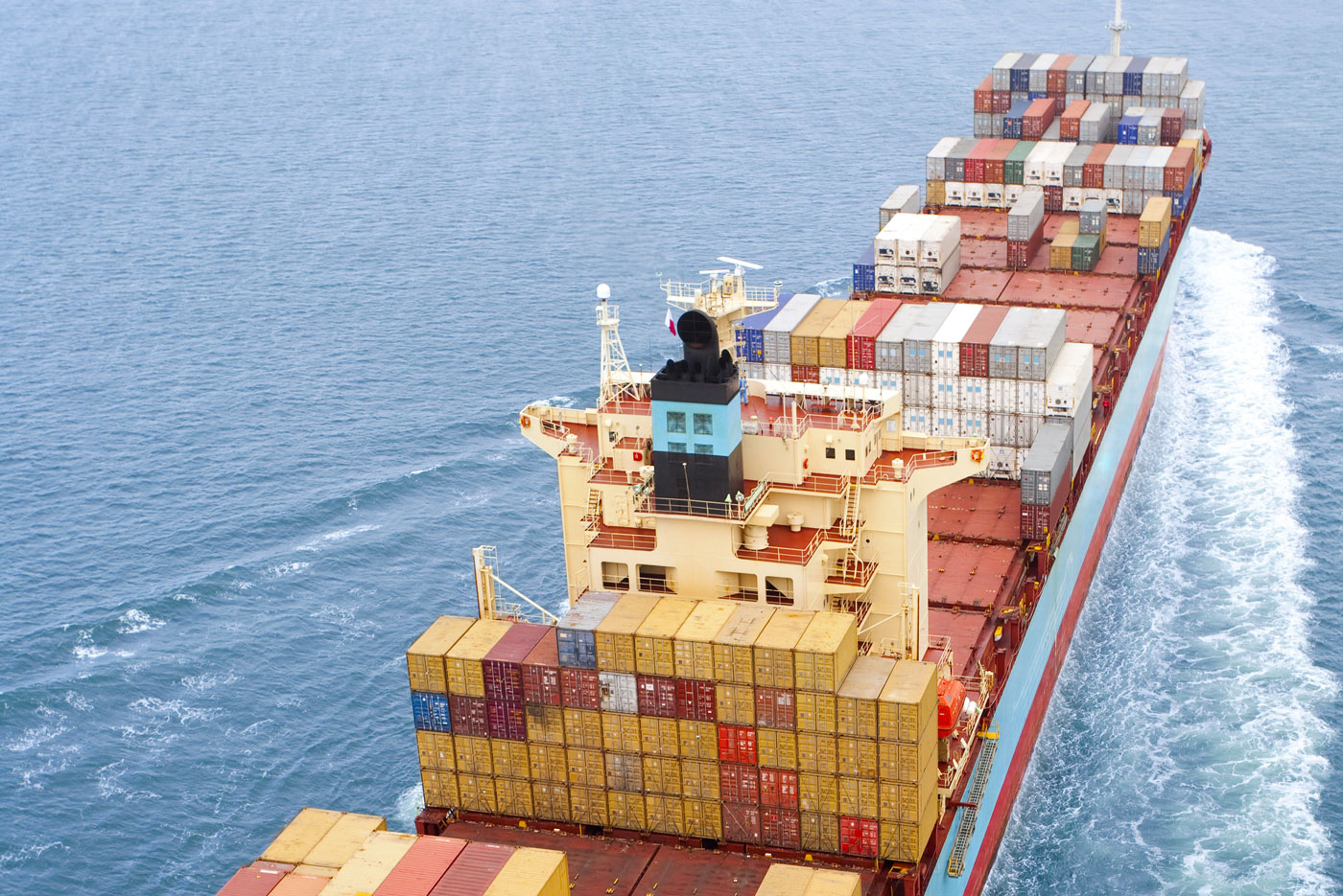 humidité container maritime
